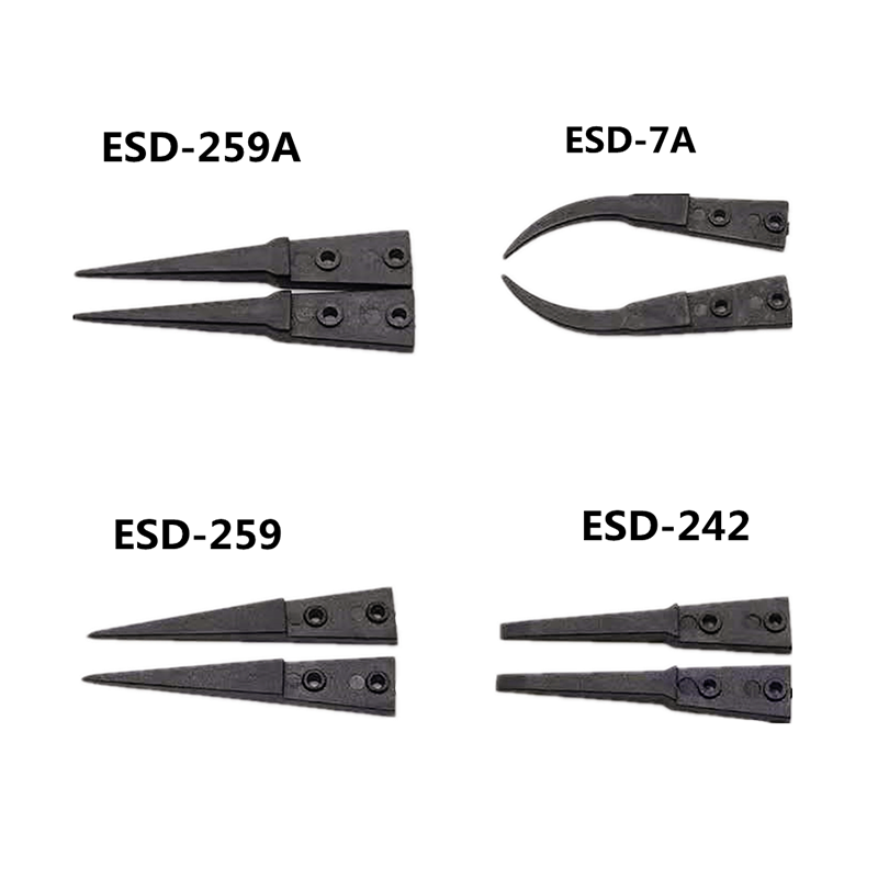 Tweezer athsholáthair antistatic