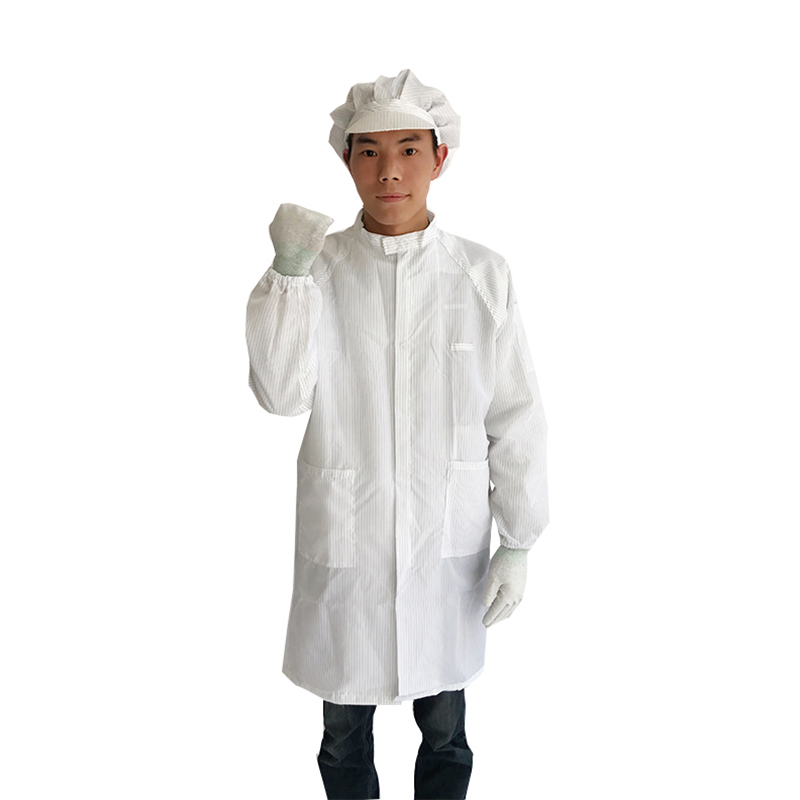Collar standup Smock ESD